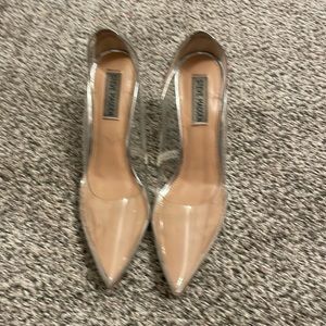Clear Steve Madden heels